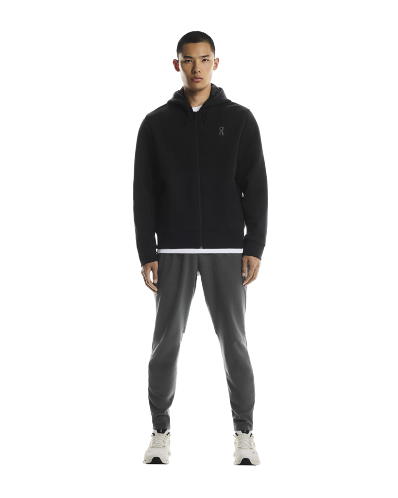Focus Tech Zip Hoodie - Black