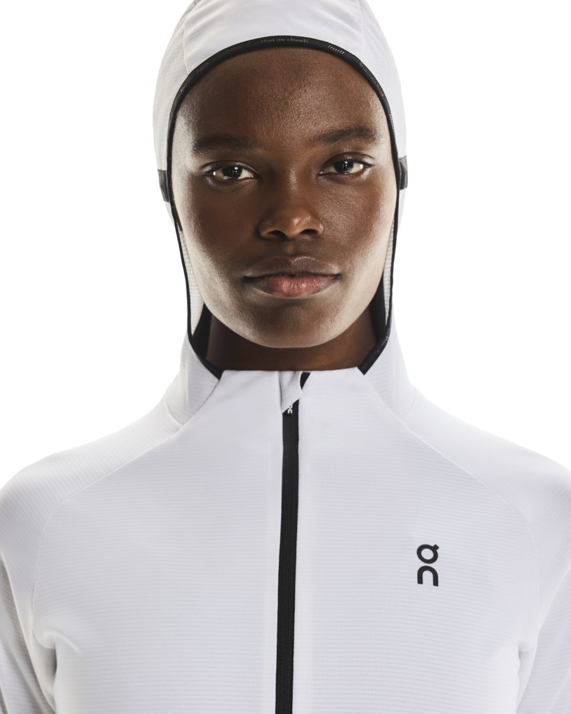 Climate Zip Hoodie - White