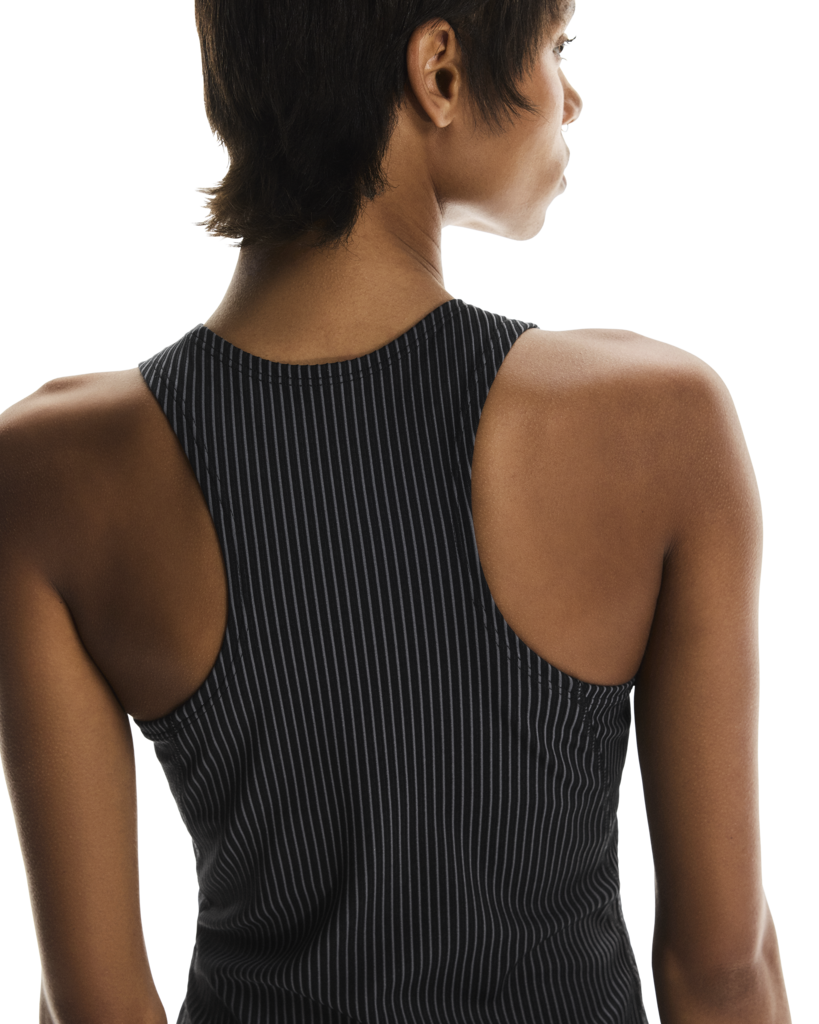 All-Day Ribbed Dress - Black | Rock