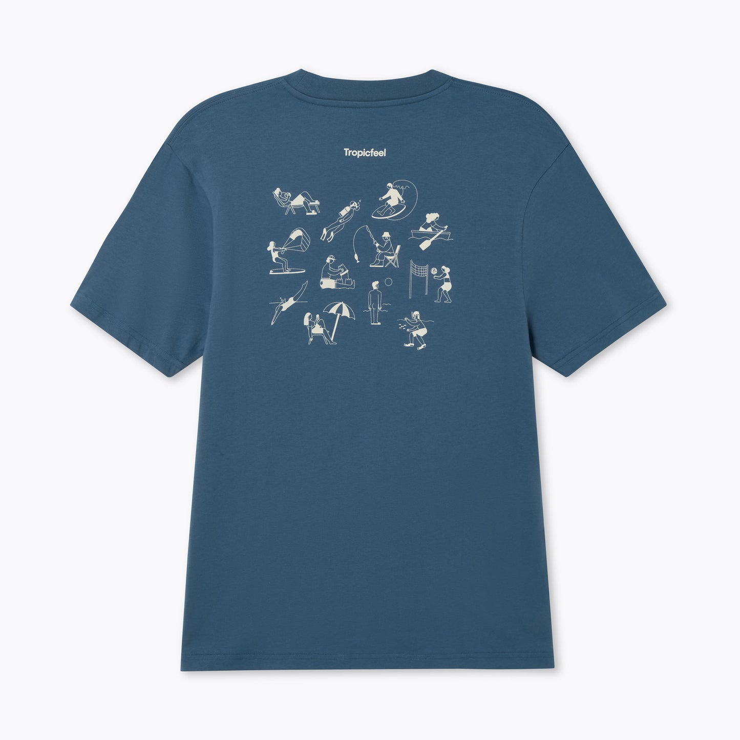 Find Me Underwater Tee - Blue Key