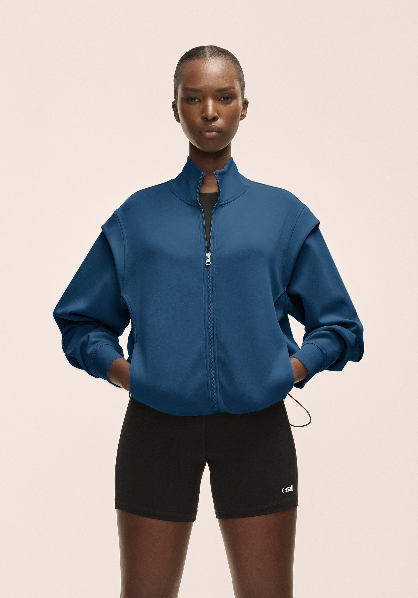 Aria Full Zip - True Blue