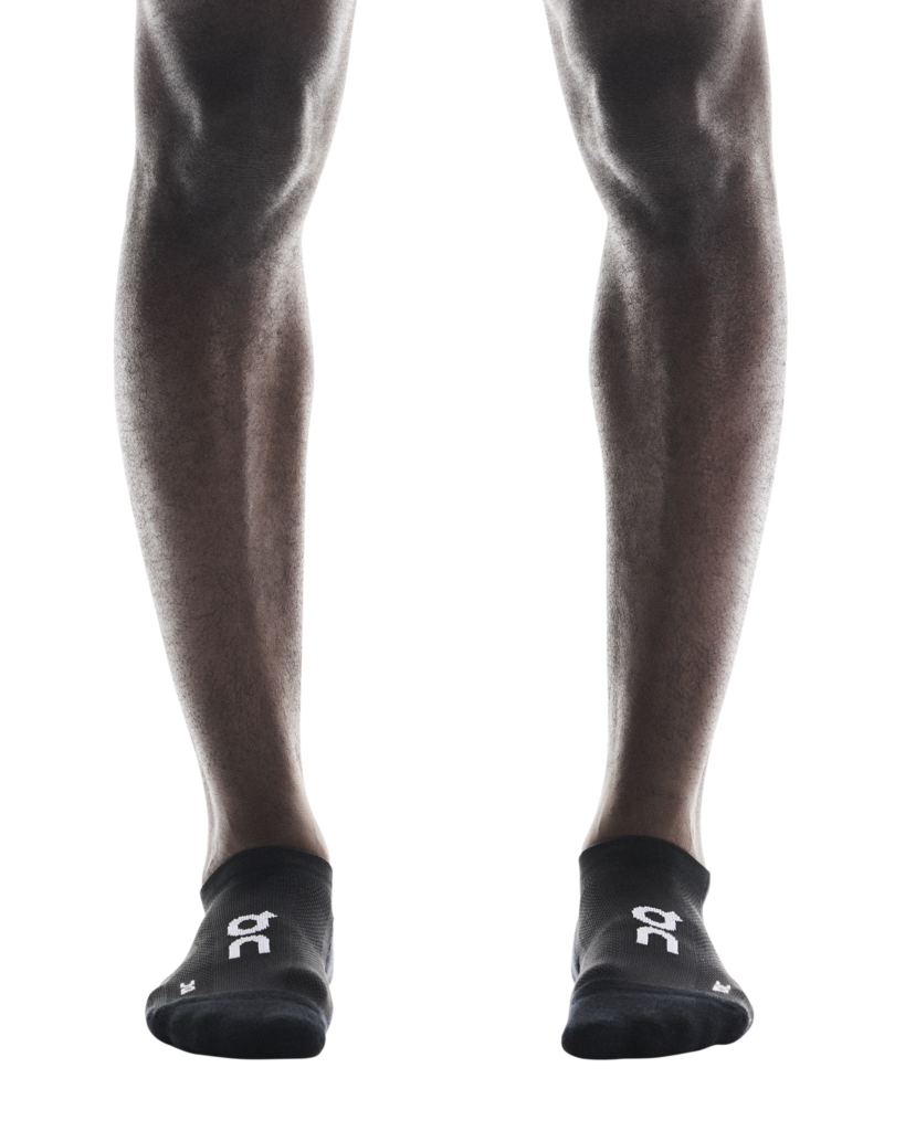 Core Run Sock Low 2P - Black