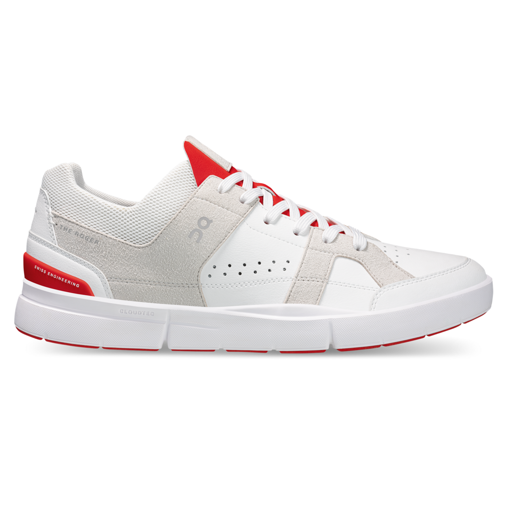 THE ROGER Clubhouse - White | Red