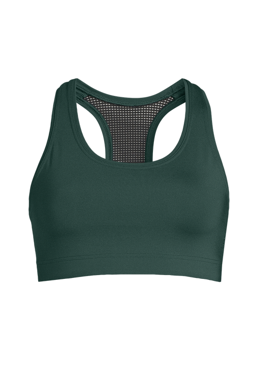 Iconic Sports Bra - Dark Pine