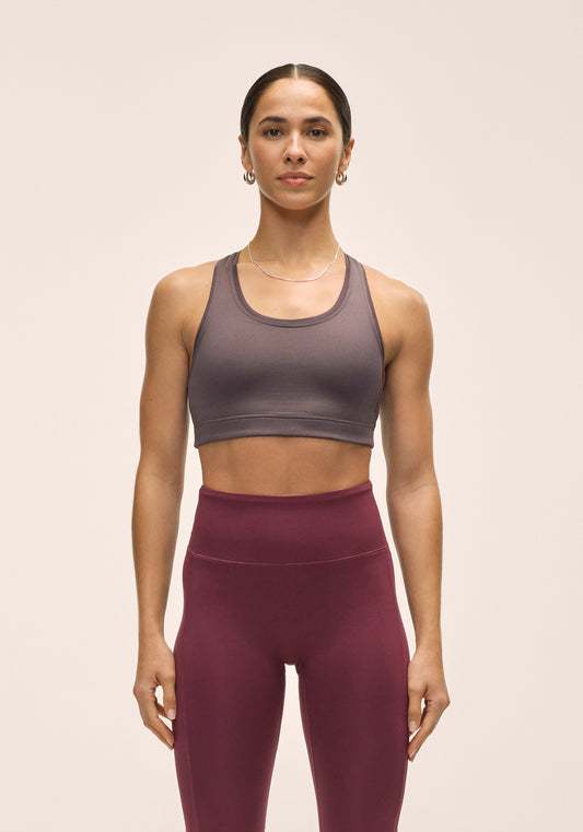 Iconic Sports Bra - Dk Grey