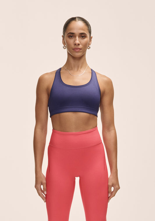 Iconic Sports Bra - Purple Eclipse