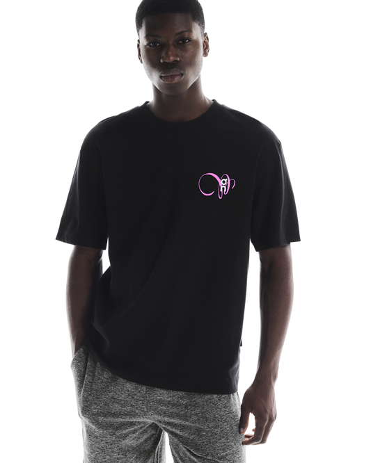 Club-T Graphic - Black | Rasperry