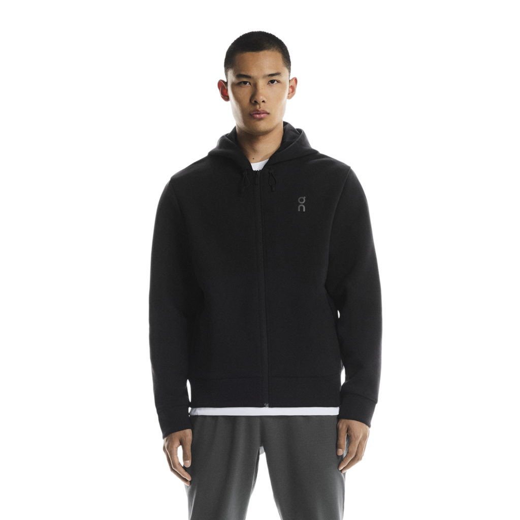 Focus Tech Zip Hoodie - Black