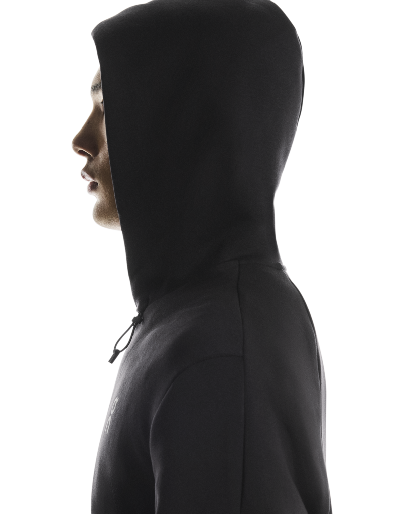 Focus Tech Zip Hoodie - Black