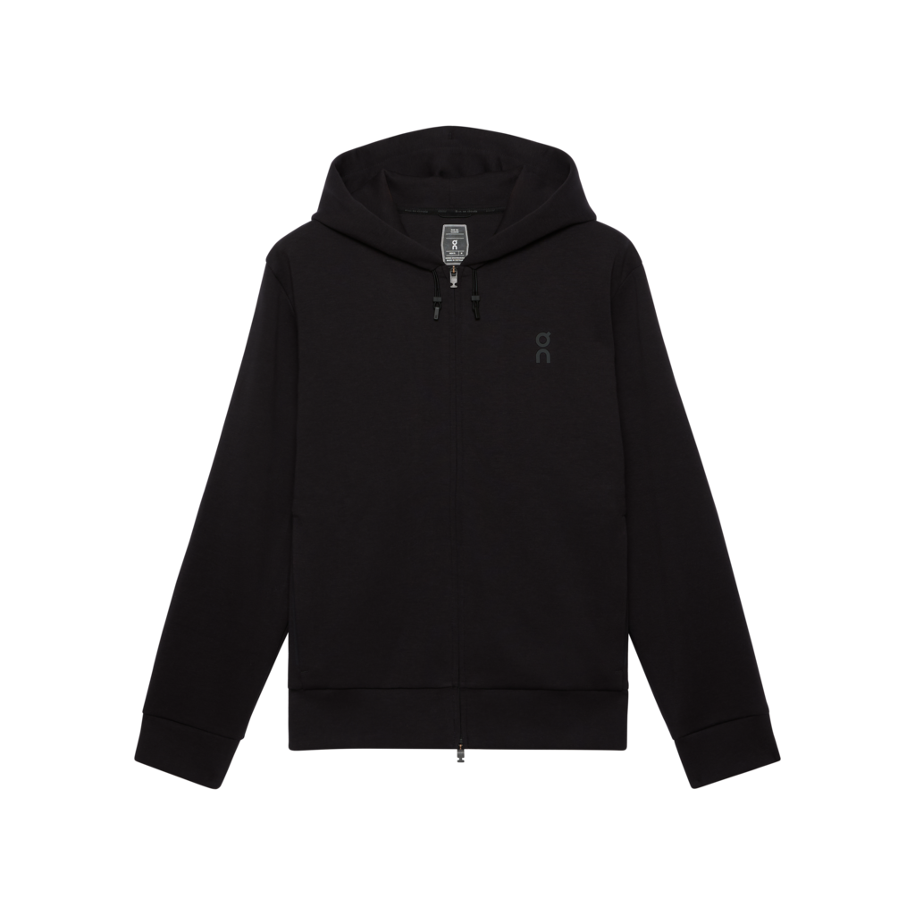 Focus Tech Zip Hoodie - Black