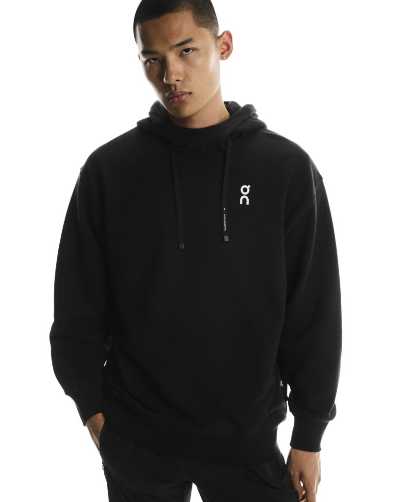 Club Hoodie Graphic - Black | Olive