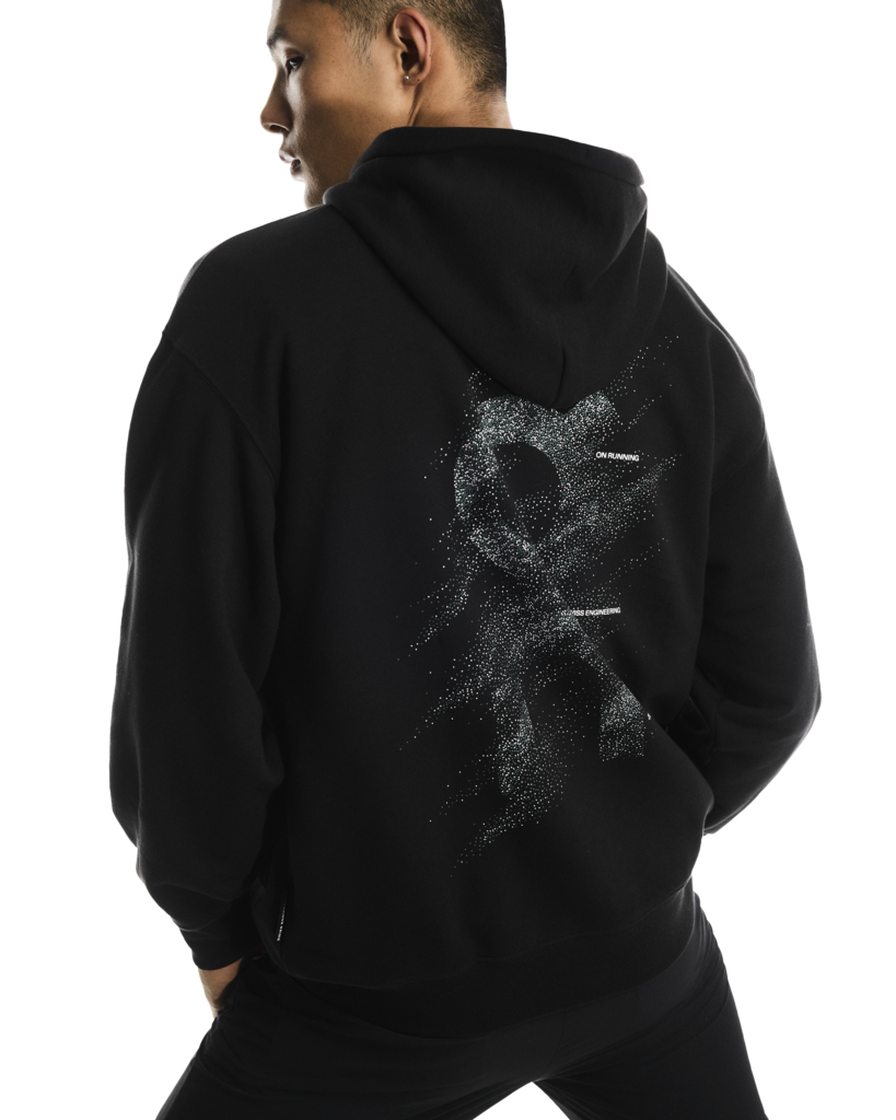 Club Hoodie Graphic - Black | Olive