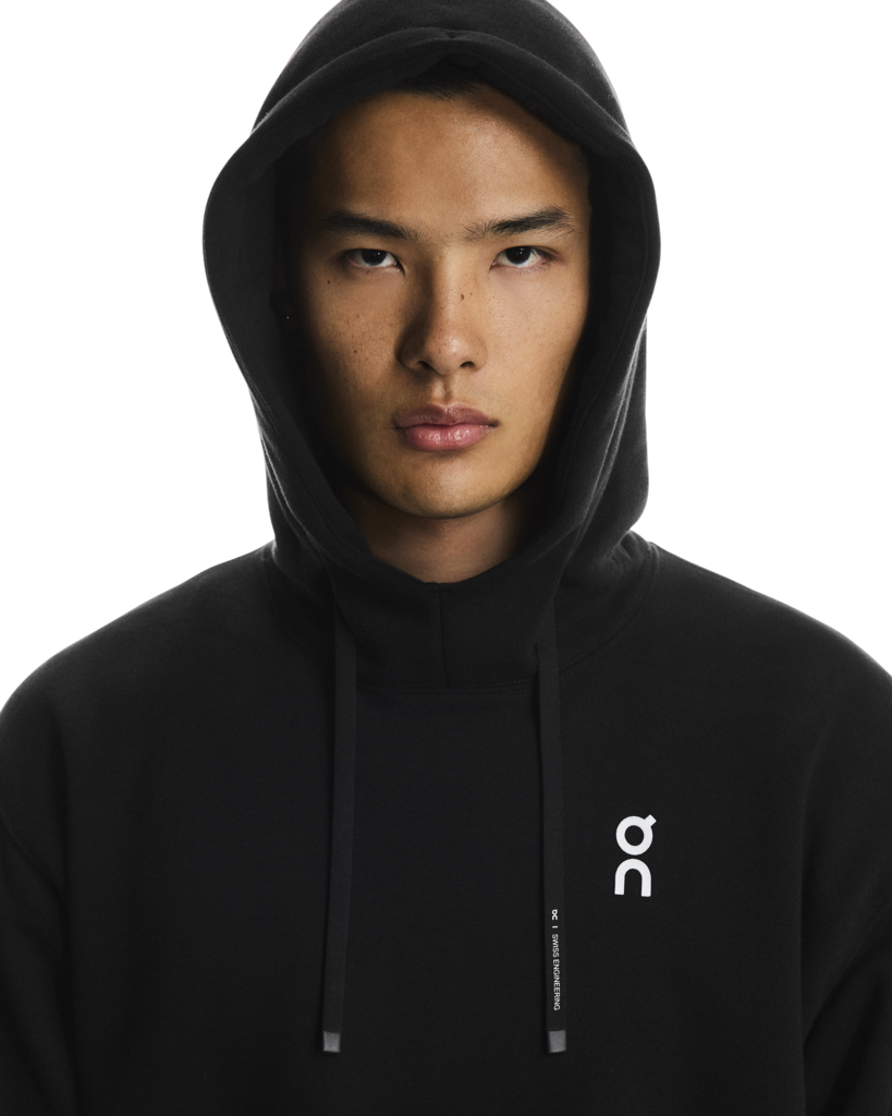 Club Hoodie Graphic - Black | Olive