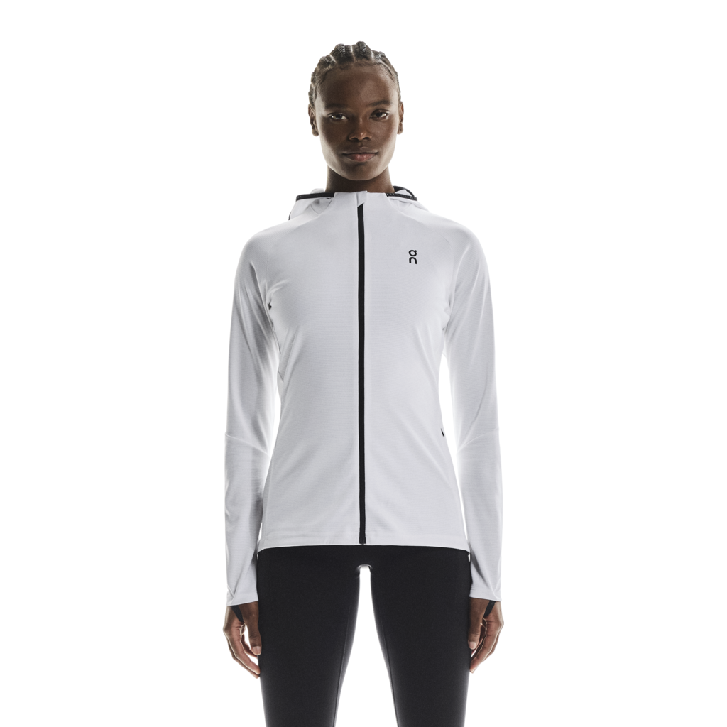 Climate Zip Hoodie - White