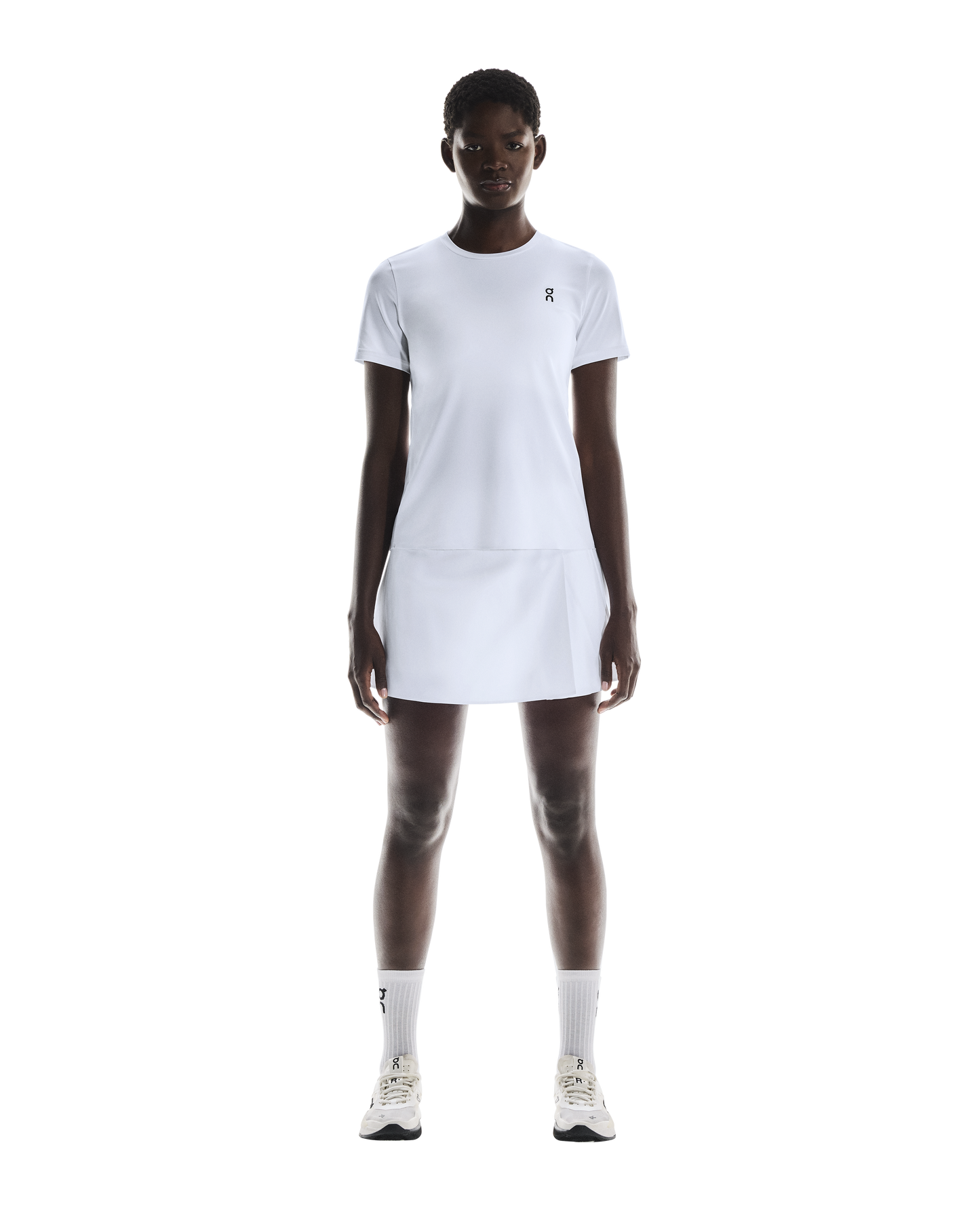 Court Skirt Pleated - White