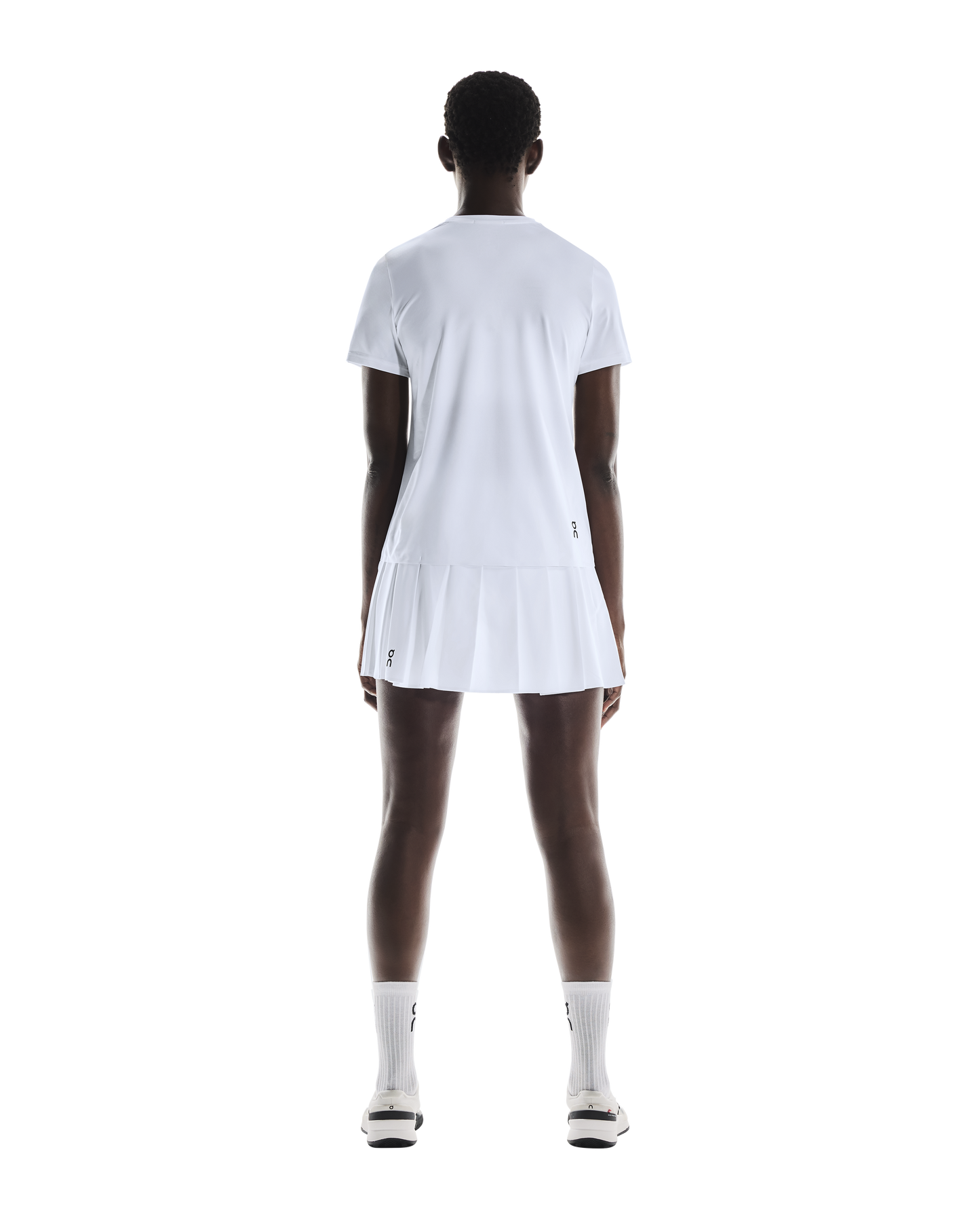 Court Skirt Pleated - White