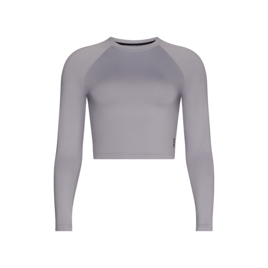 Studio Long-T Crop - Lilac