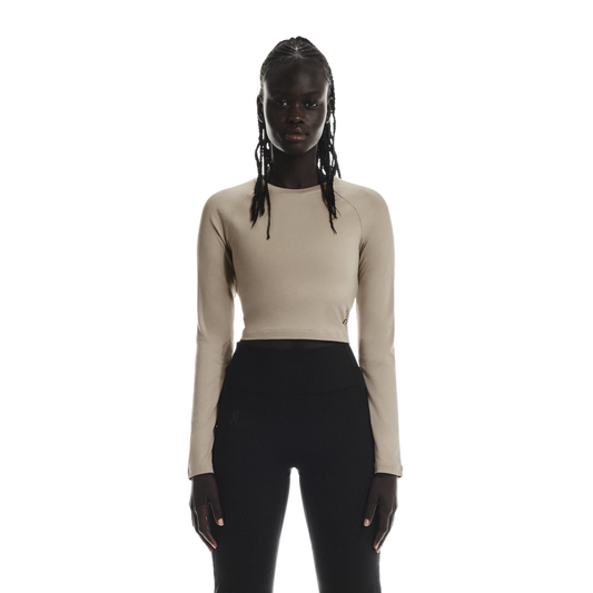 Studio Long-T Crop - Desert