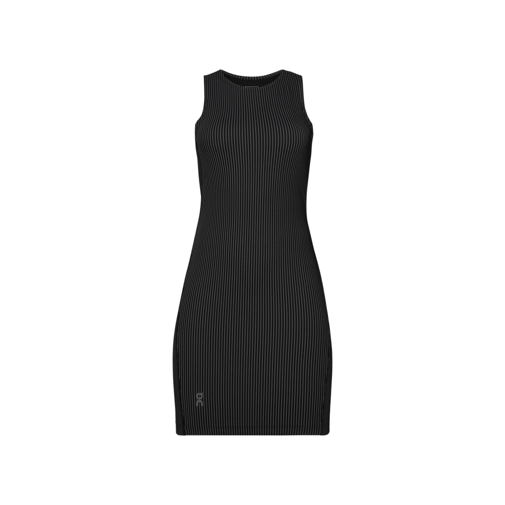 All-Day Ribbed Dress - Black | Rock