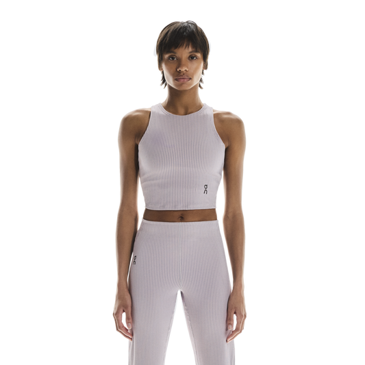All-Day Ribbed Crop - Orchid | Lilac