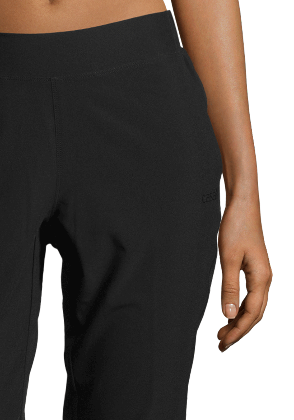 Slim Woven Pants - Black