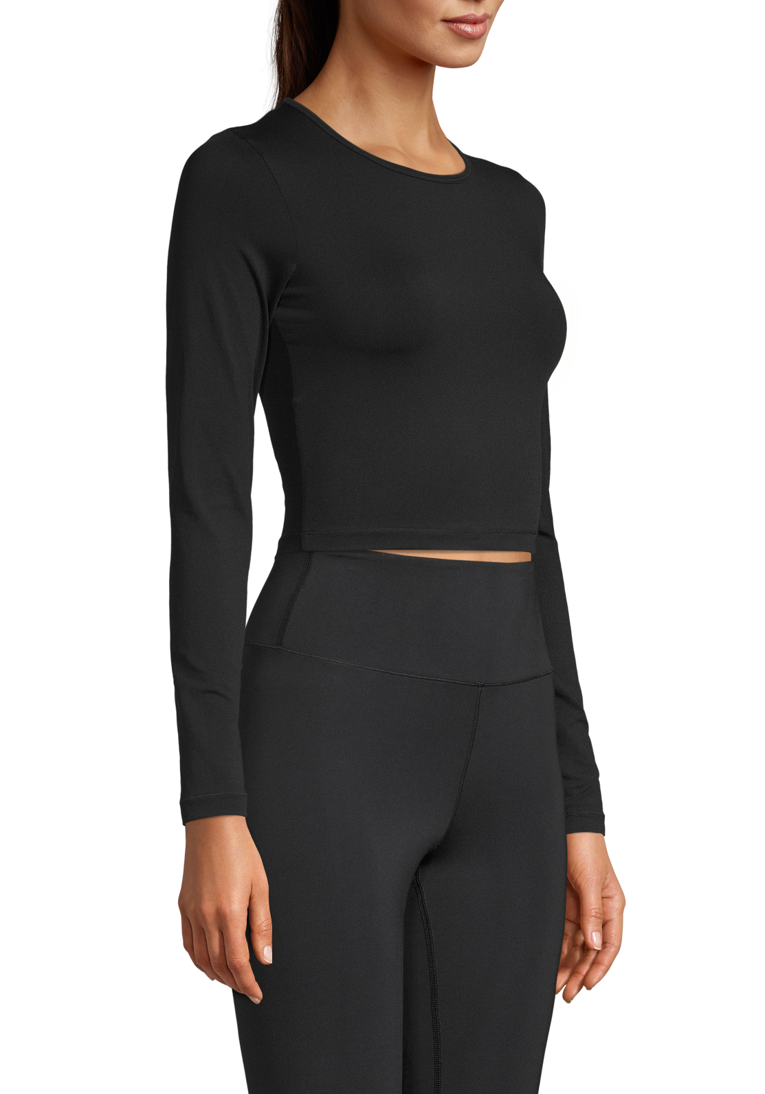 Casall Crop Long Sleeve - Black