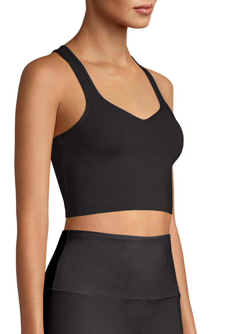 Casall Heart Shape Sport Top - Black