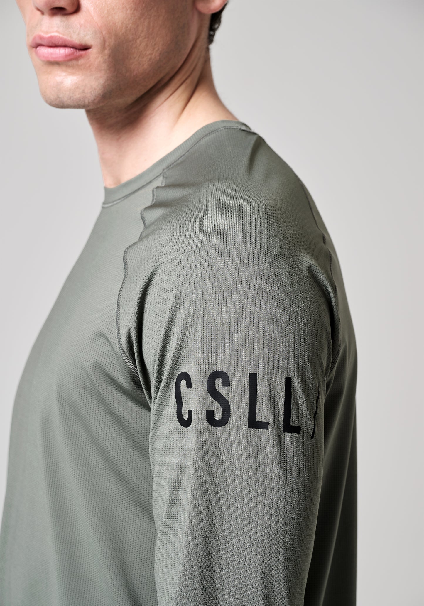 M Rapidry Long Sleeve - Sage Grey