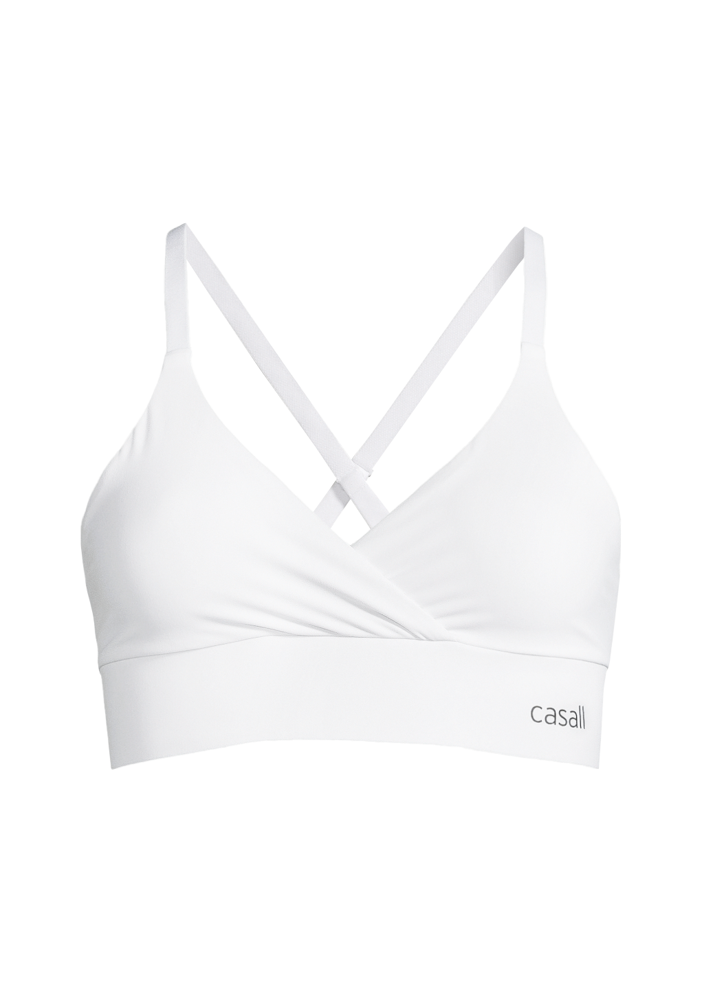 Casall Wrap Sports Bra - White