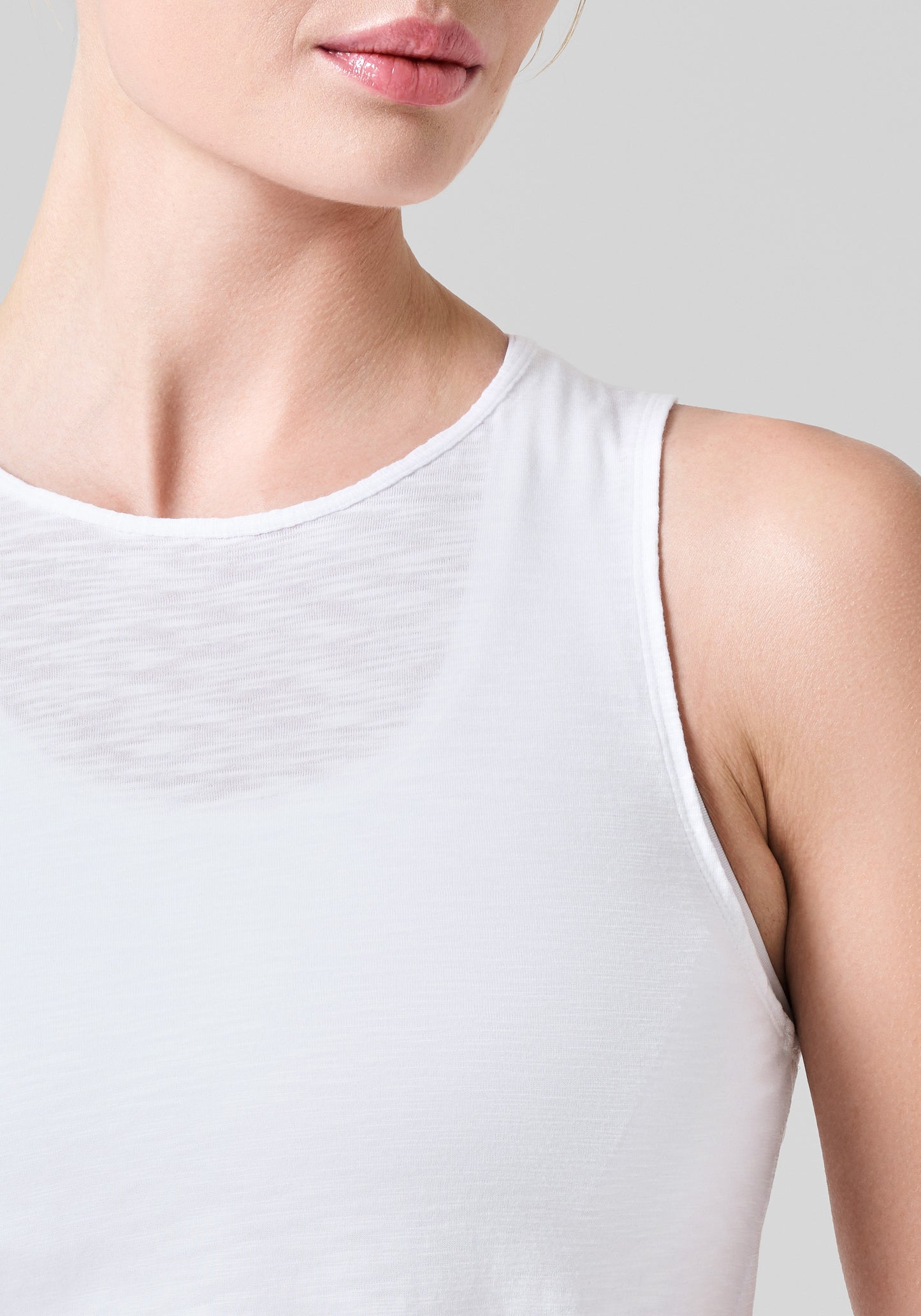 Casall Soft Texture Tank - White