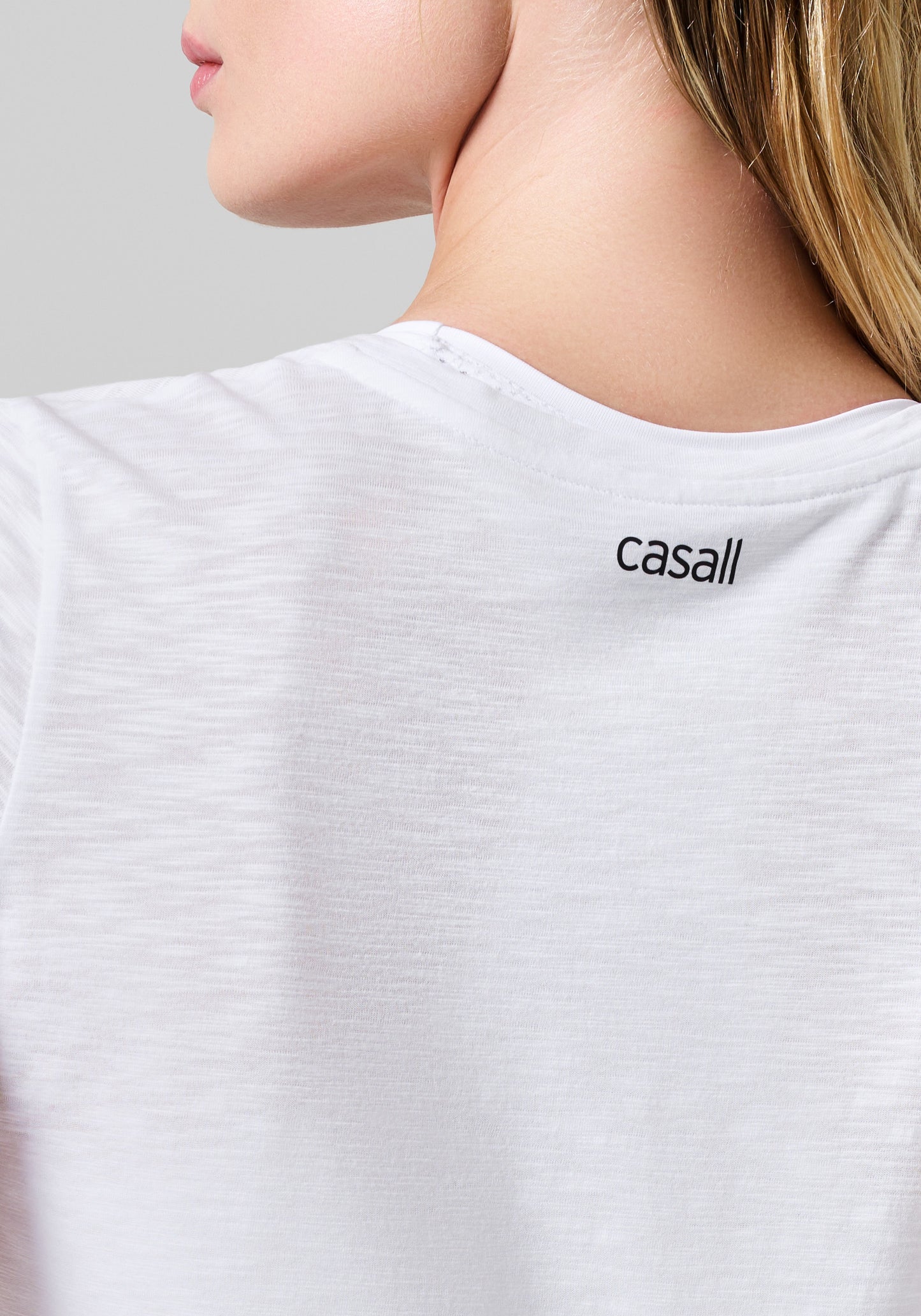 Casall Soft Texture Tee - White