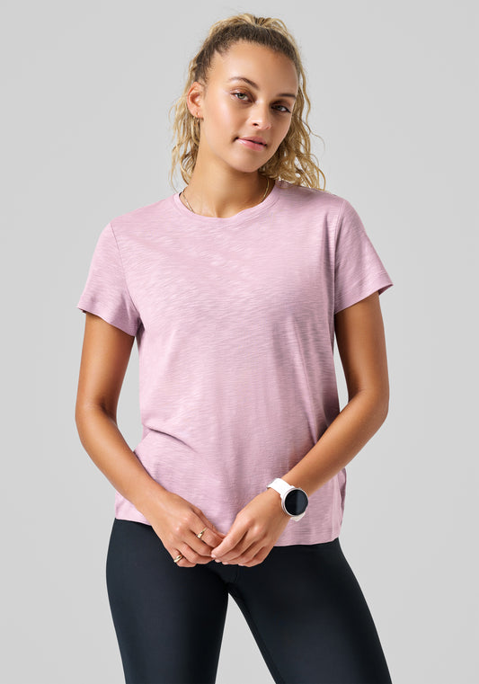 Soft Texture Tee - Winter Mauve