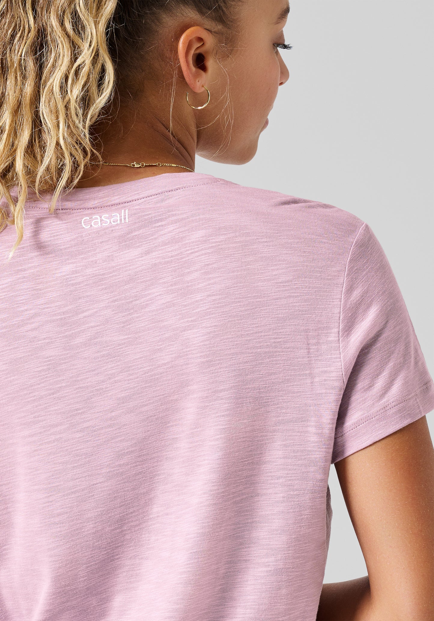 Soft Texture Tee - Winter Mauve