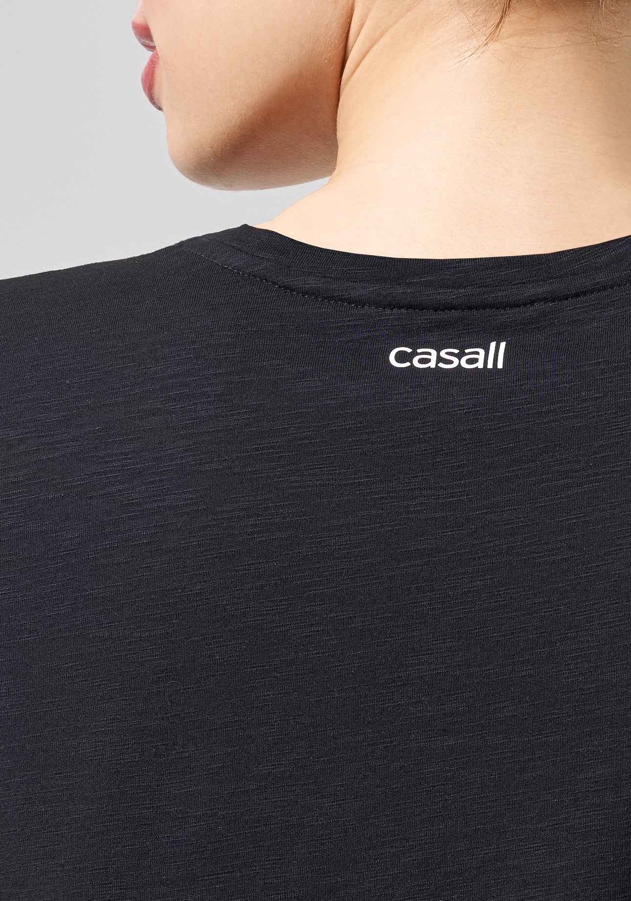 Casall Soft Texture Tee - Black