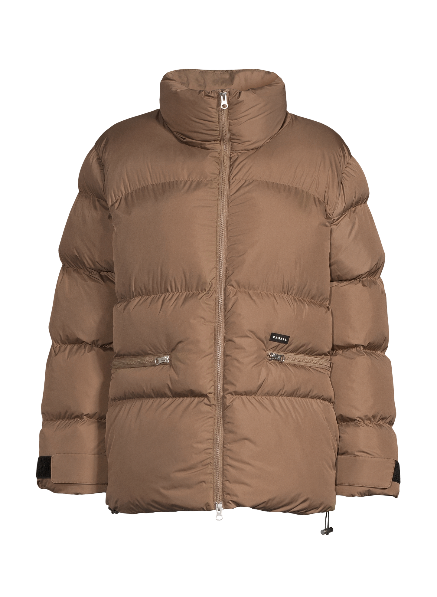 Hero Puffer Jacket - Taupe Brown