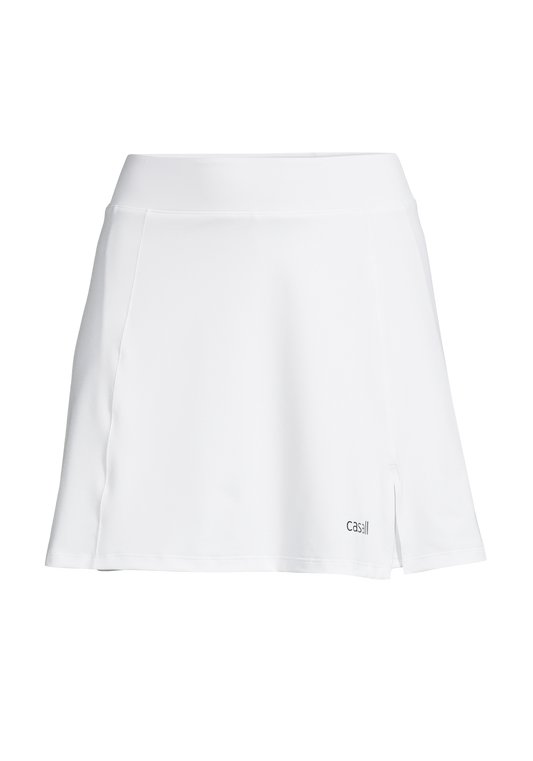 Court Slit Skirt - White