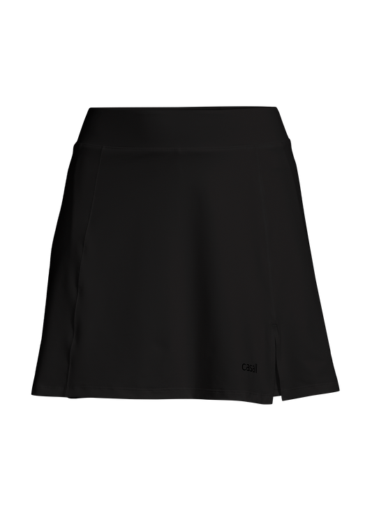 Court Slit Skirt - Black