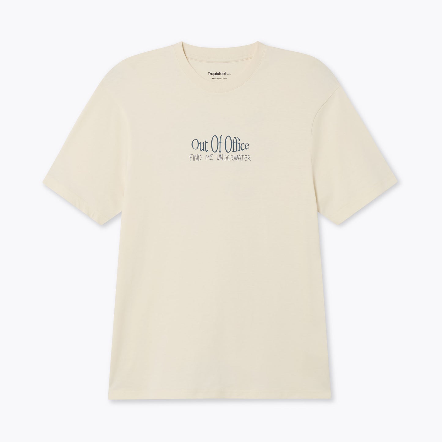 Find Me Underwater Tee - Cream White