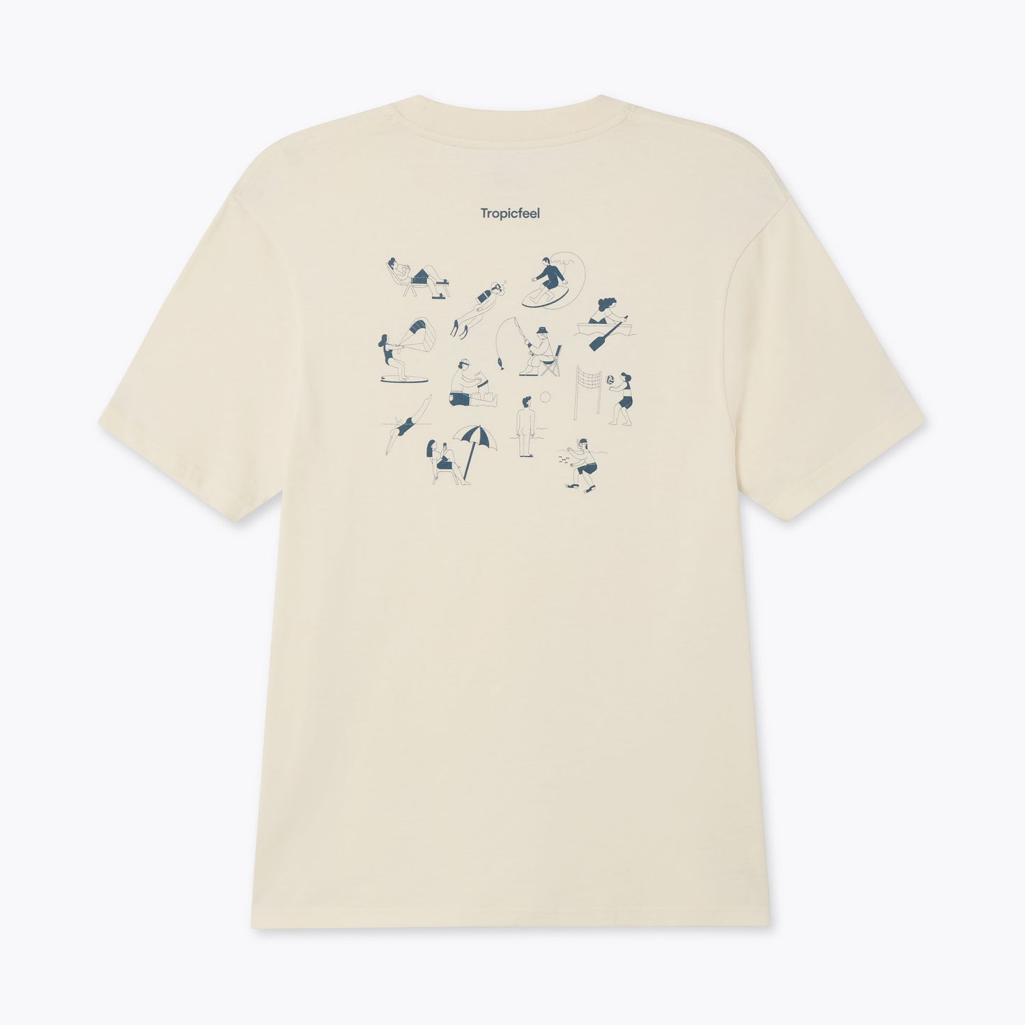 Find Me Underwater Tee - Cream White