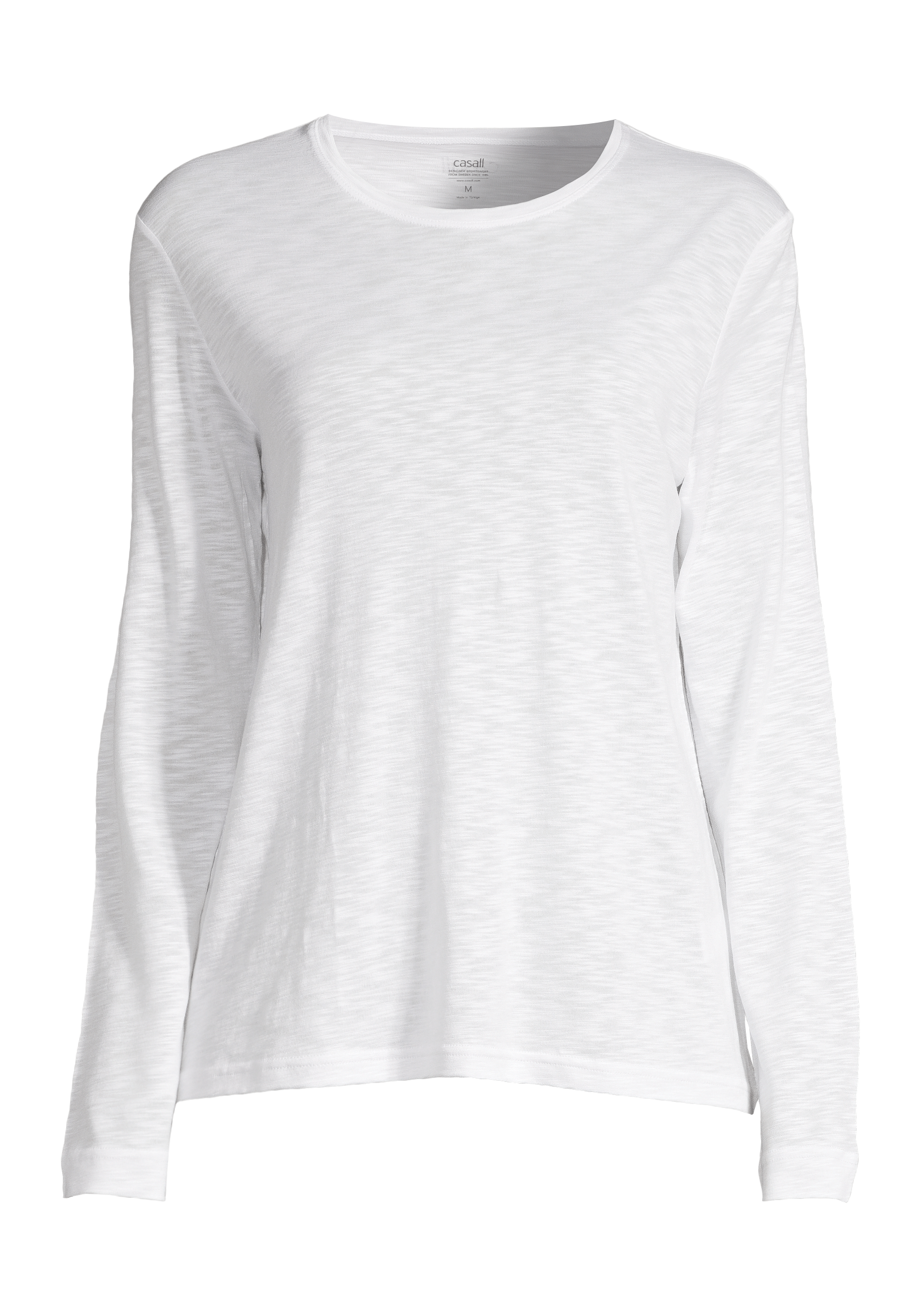 Soft Texture Long Sleeve W | White