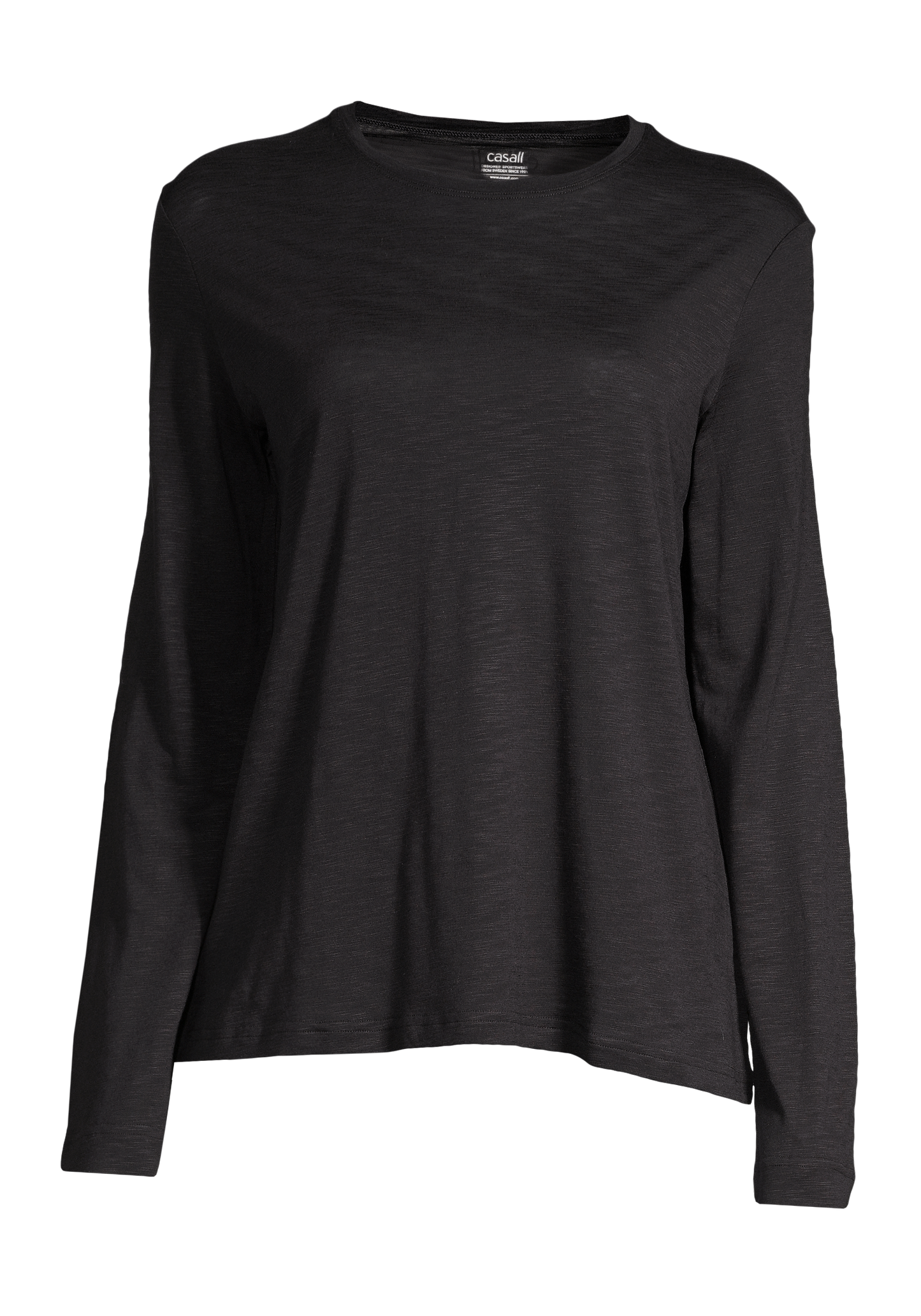 Soft Texture Long Sleeve - Black