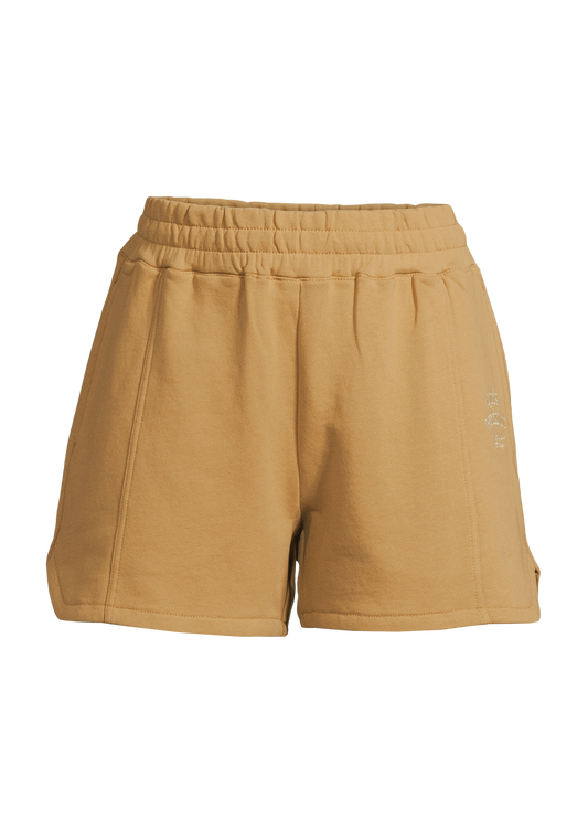 Terry Spring Shorts - Sugar Brown