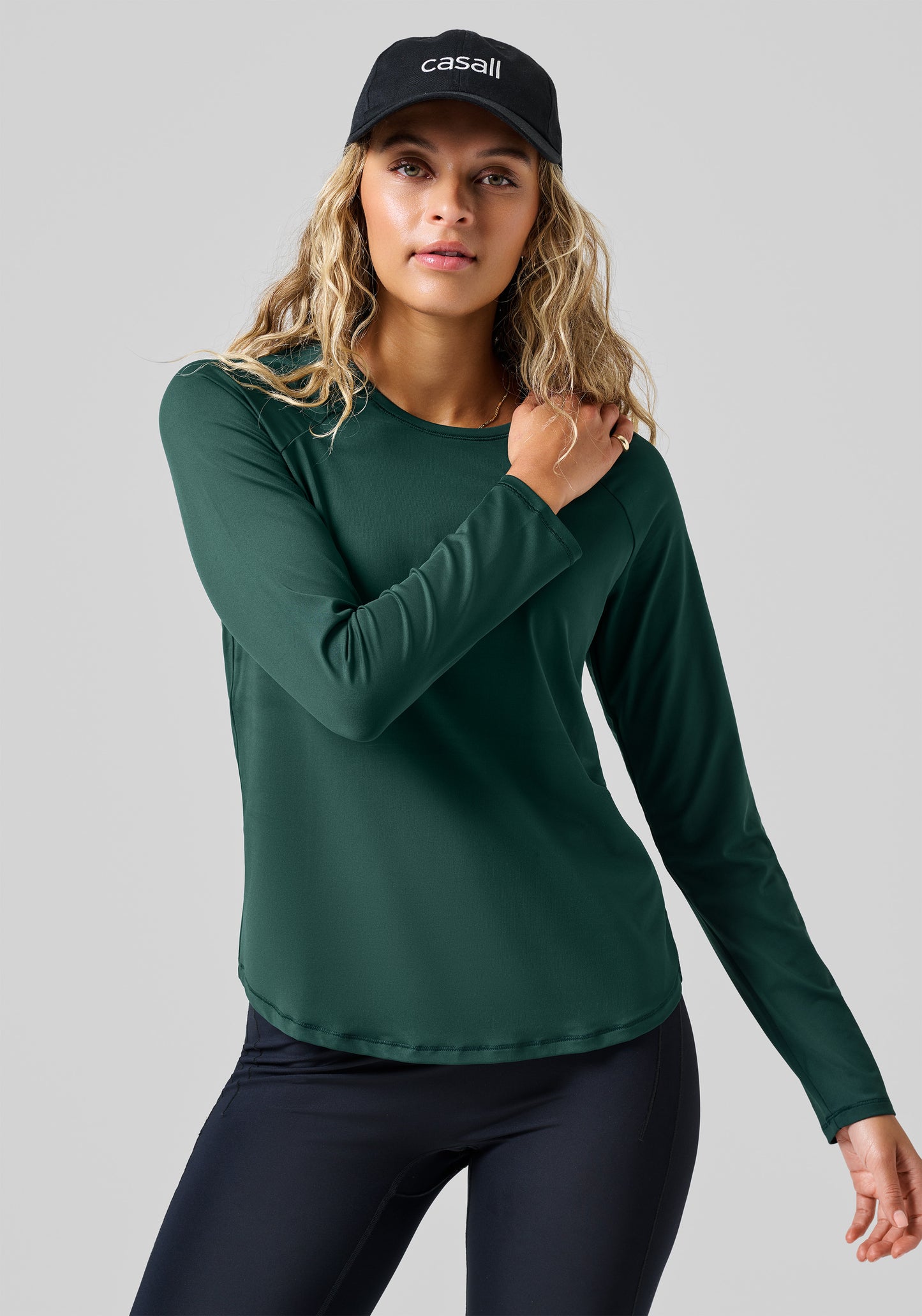 Essential Long Sleeve - Dark Pine