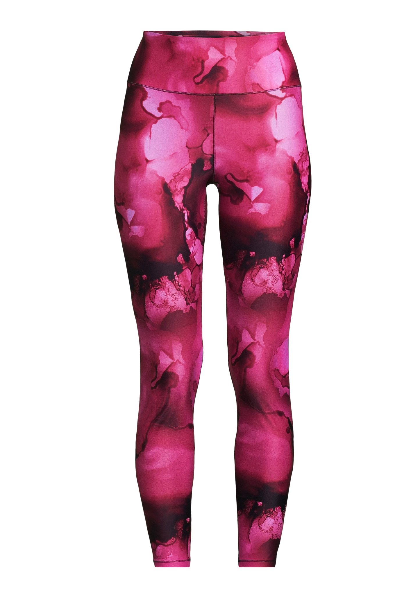 Ultra High Waist Printed Tights - Ice Pink