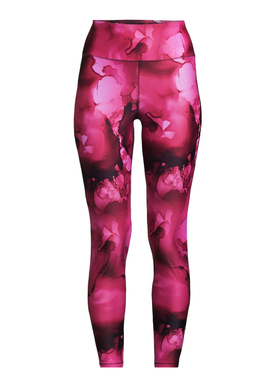 Ultra High Waist Printed Tights - Ice Pink