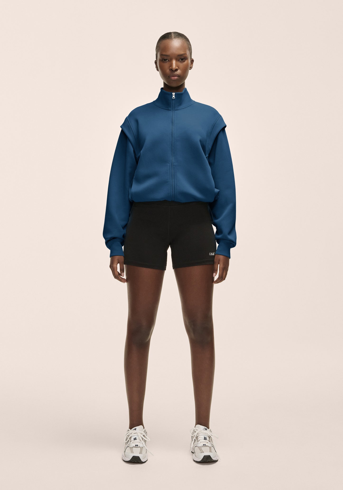 Aria Full Zip - True Blue