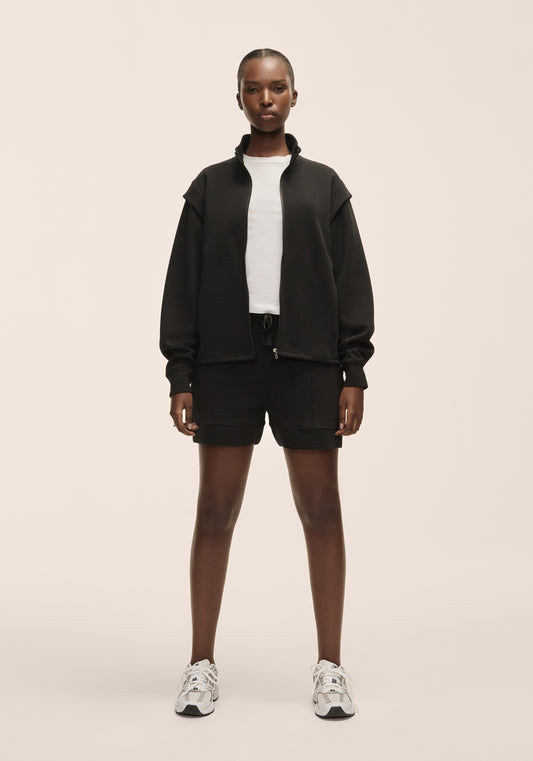 Aria Full Zip - Black