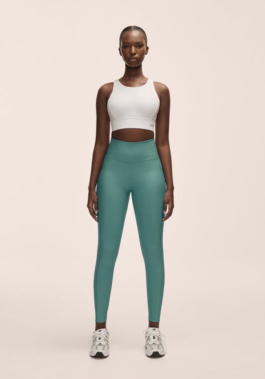 Pure Pocket High Waist Tights - Winter Green