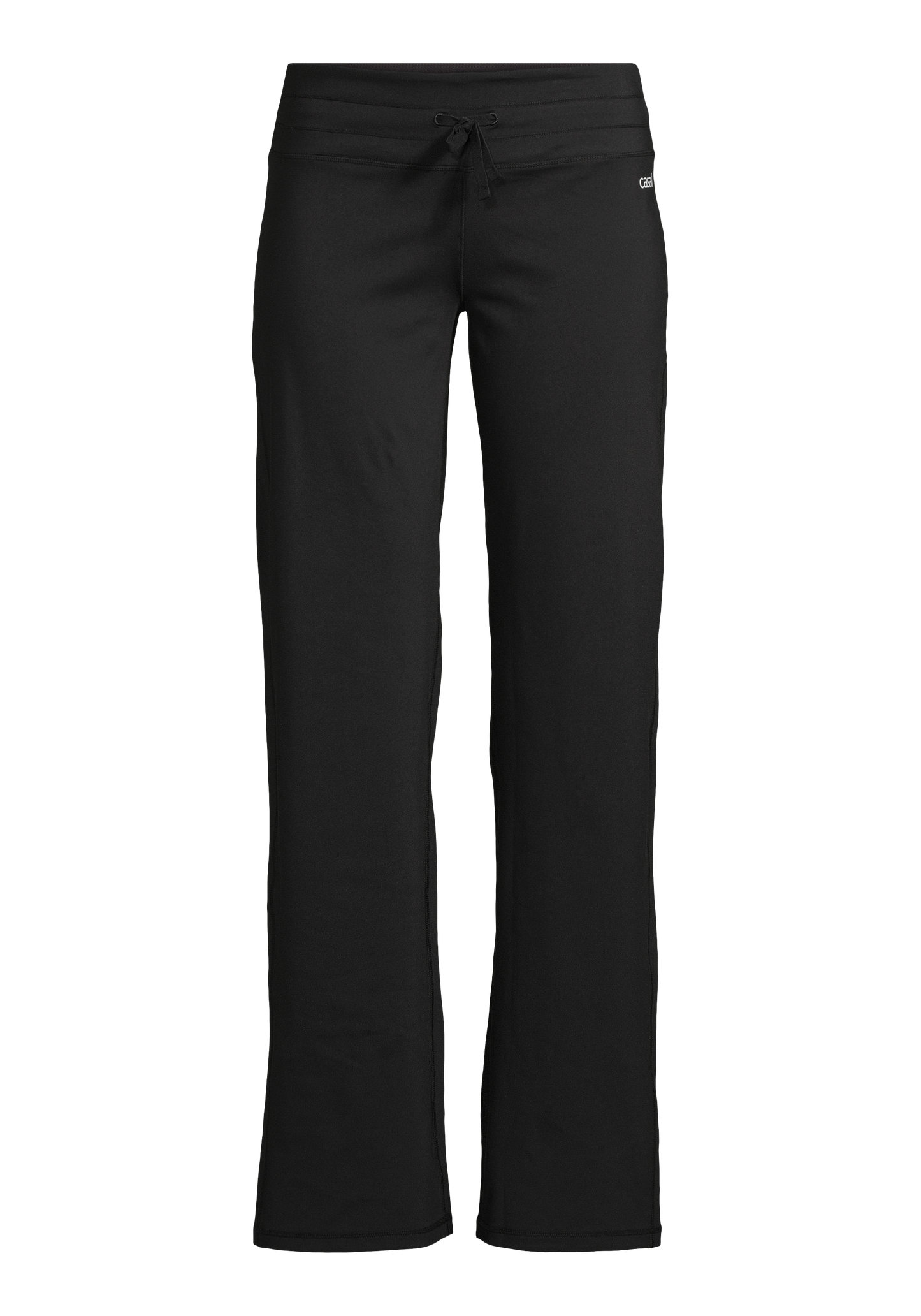 Jersey Straight Pant - Black