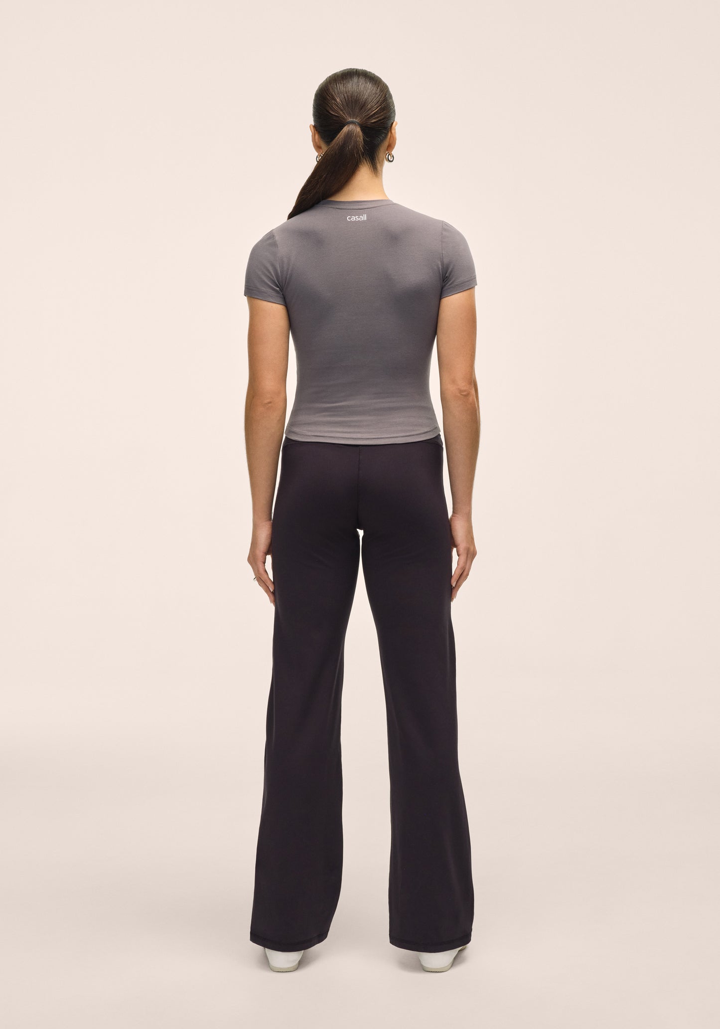 Jersey Straight Pant - Black